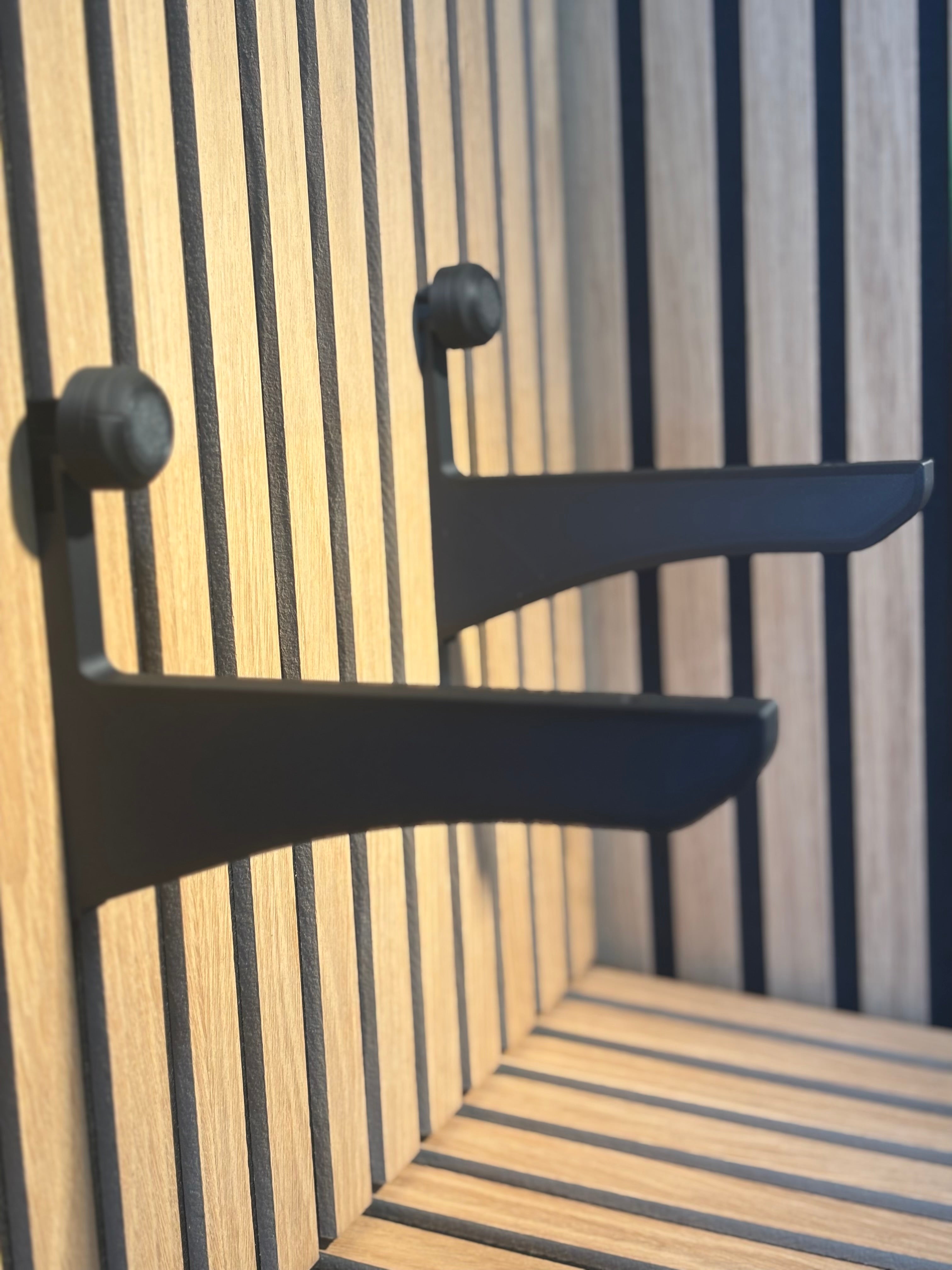 Hyllkonsoler för akustikpaneler