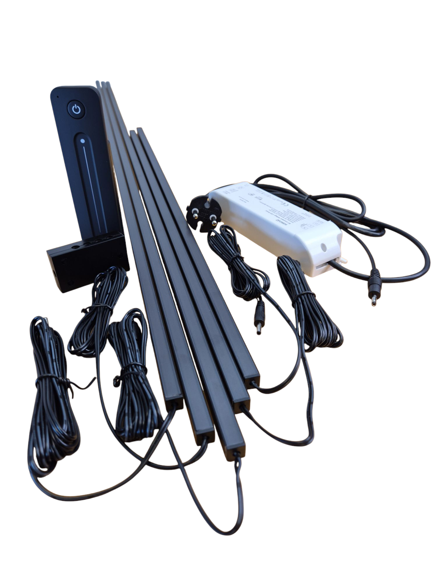 LED-ljussats till akustikpaneler – 2 x 60 cm och 3 x 120 cm LED-list ( dimbar )